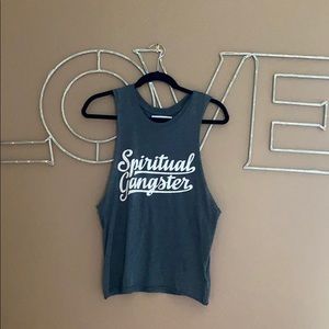 Softest spiritual gangster muscle tee ever!